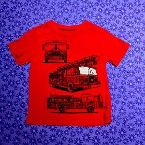 Fireman Truck 3T Tee Shirt